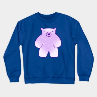 Purple Teddy Bear Crewneck Sweatshirt